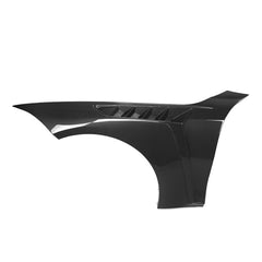 BMW M3 G80 G81 & M4 G82 G83 2021-ON with Aftermarket Parts - V1 Front Fenders Dry Pre-preg Carbon Fiber from SOOQOO USA