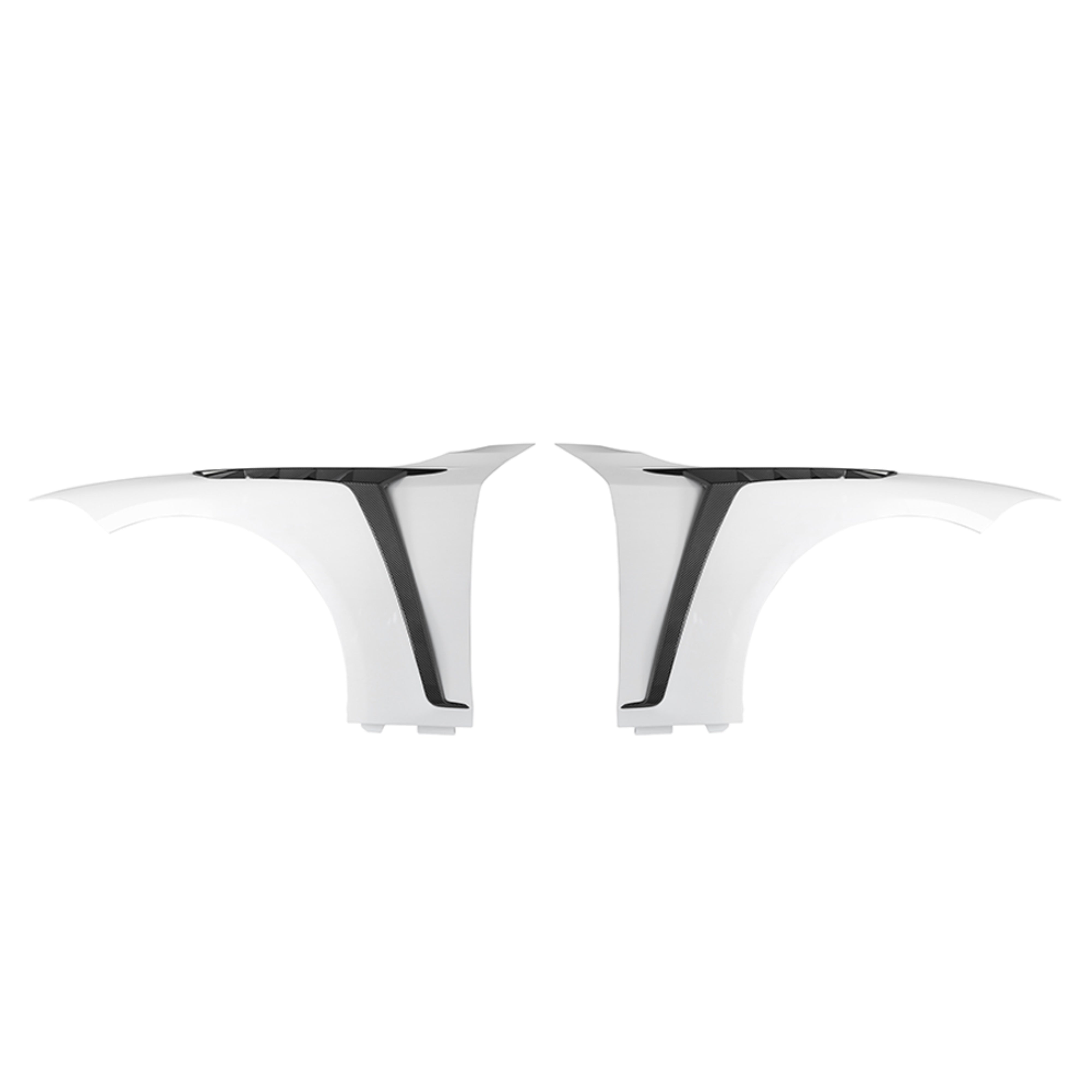BMW M3 G80 G81 & M4 G82 G83 2021-ON with Aftermarket Parts - Front Fenders Dry Pre-preg Carbon Fiber / FRP from SOOQOO USA