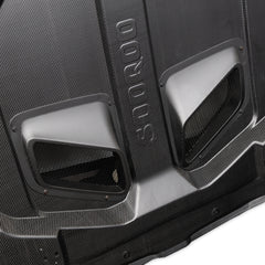 BMW M3 / M3C G80 G81 & M4 / M4C G82 G83 2021-ON with Aftermarket Parts - Hood Bonnet Dry Pre-preg Carbon Fiber from SOOQOO USA