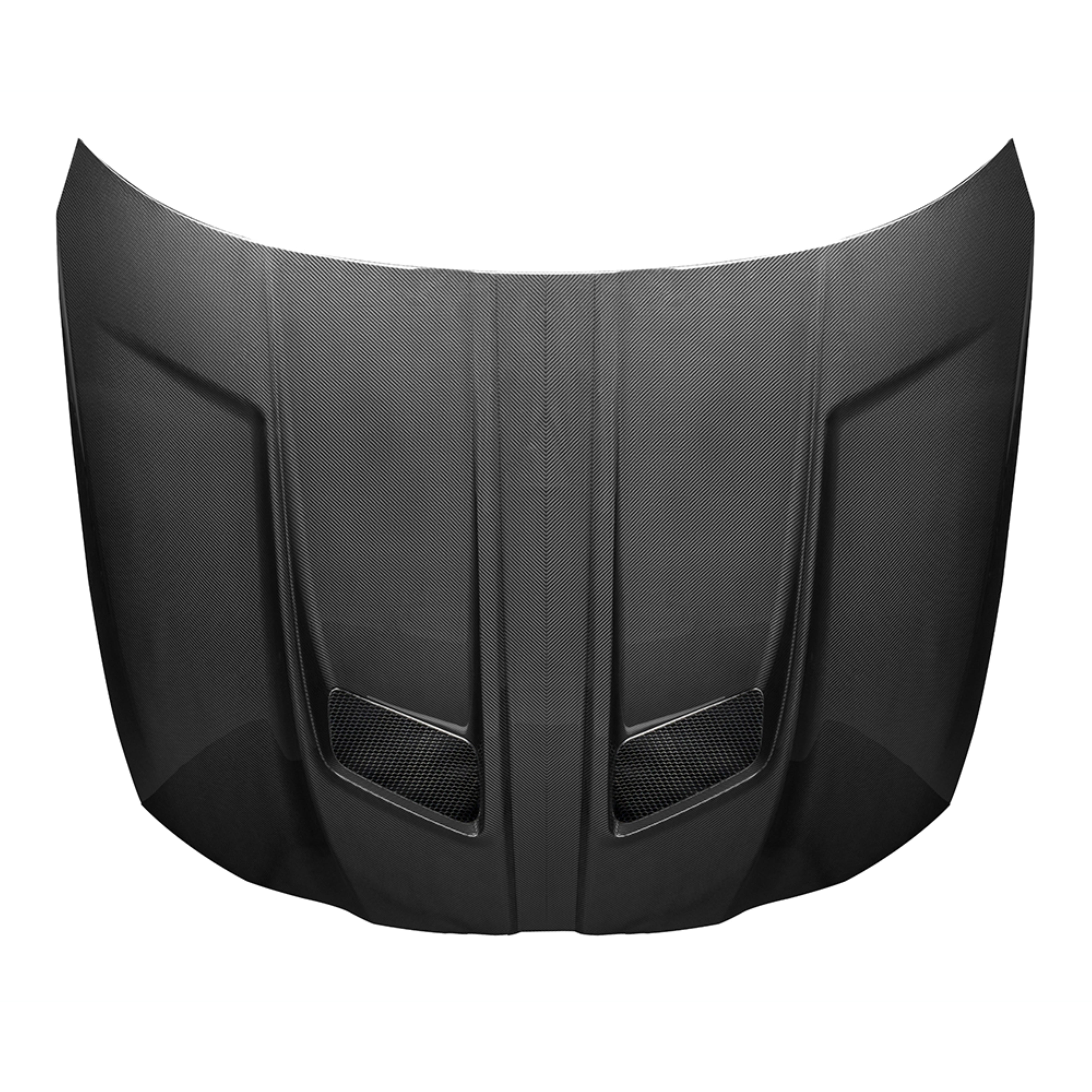 BMW M3 / M3C G80 G81 & M4 / M4C G82 G83 2021-ON with Aftermarket Parts - Hood Bonnet Dry Pre-preg Carbon Fiber from SOOQOO USA
