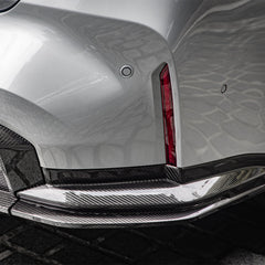 BMW M3 M3C M3CS G80 G81 2021 2022 2023 2024 & M4 M4C M4CS M4CSL G82 G83 2021 2022 2023 2024 with Aftermarket Parts - Without Light Rear Diffuser & Canards?Pre-preg Carbon Fiber from SOOQOO USA