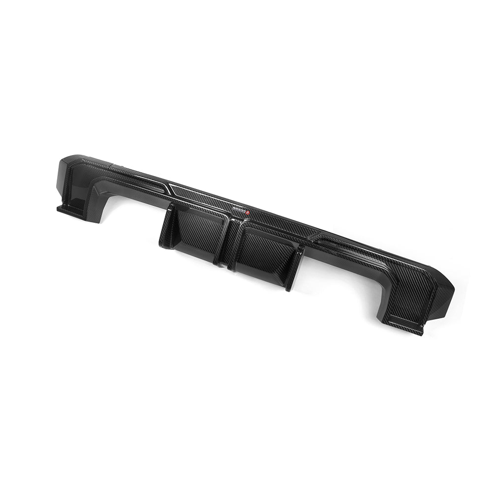 BMW M3 M3C M3CS G80 G81 2021 2022 2023 2024 & M4 M4C M4CS M4CSL G82 G83 2021 2022 2023 2024 with Aftermarket Parts - Without Light Rear Diffuser & Canards?Pre-preg Carbon Fiber from SOOQOO USA