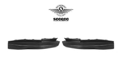 BMW M3CS M3C M3 G80 G81 & M4CS M4C M4 G82 G83 2021-ON with Aftermarket Parts - B Style (With Light) Rear Diffuser & Rear Canards?Carbon Fiber from SOOQOO USA