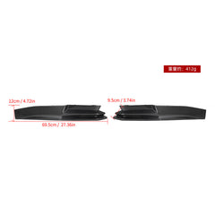 BMW M3 M3C M3CS G80 G81 2021 2022 2023 2024 & M4 M4C M4CS M4CSL G82 G83 2021 2022 2023 2024 with Aftermarket Parts - Without Light Rear Diffuser & Canards?Pre-preg Carbon Fiber from SOOQOO USA