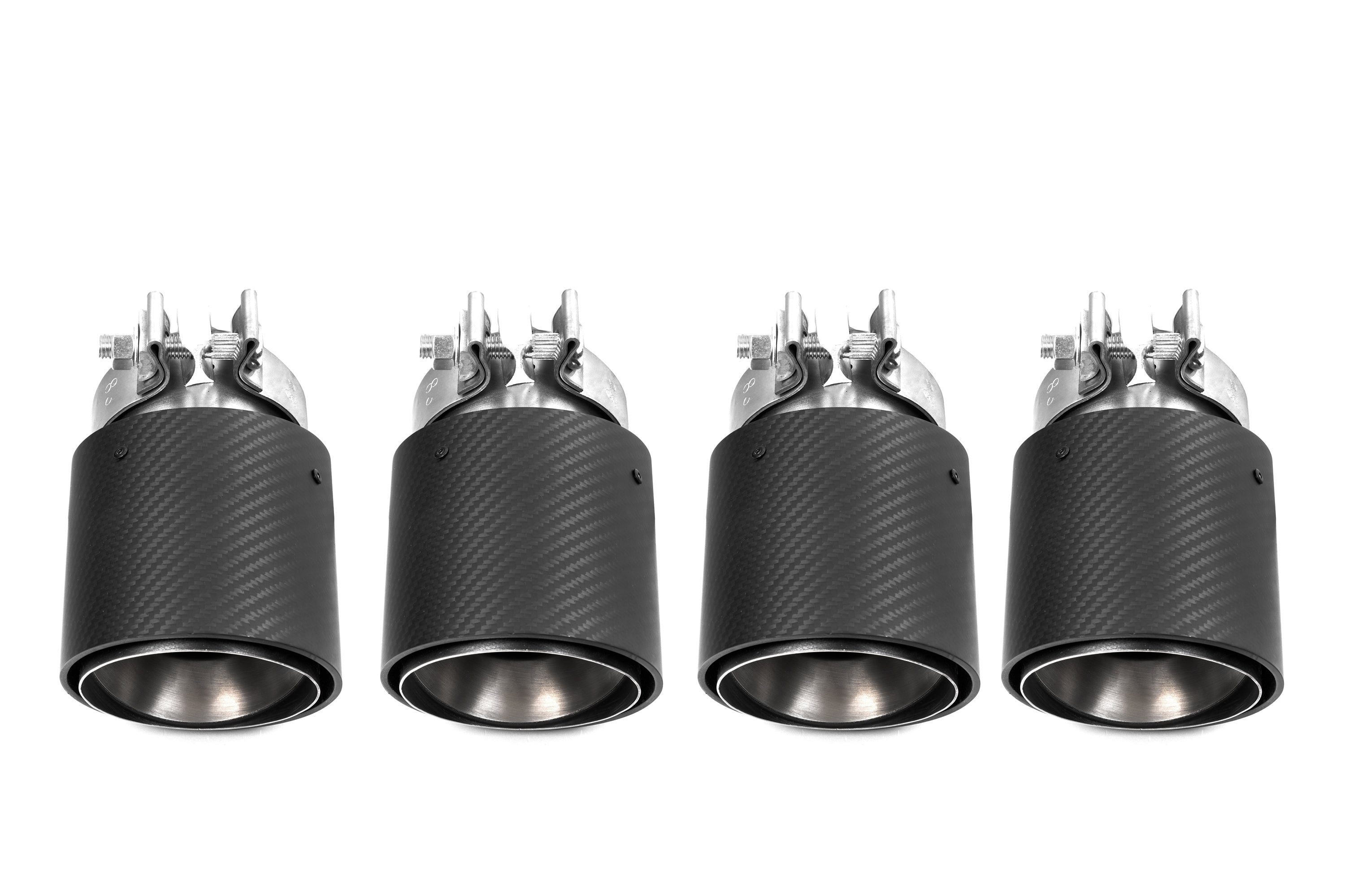 BMW M5C M5 G90 2024-ON with Aftermarket Parts - OEM Style Exhaust Tips Carbon Fiber from SOOQOO USA