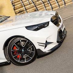 Upgrade Your BMW M5C M5 G90 2024-ON with SOOQOO USA's Aftermarket Parts - Front Canards Carbon Fiber. A complete transformation of style and performance.