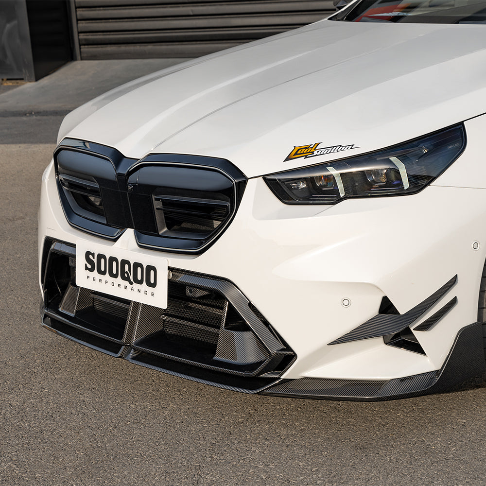 Upgrade Your BMW M5C M5 G90 2024-ON with Aftermarket Parts - Front Center Vent Trim Grill Replacement Carbon Fiber from SOOQOO USA