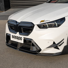 Upgrade Your BMW M5C M5 G90 2024-ON with Aftermarket Parts - Front Center Vent Trim Grill Replacement Carbon Fiber from SOOQOO USA