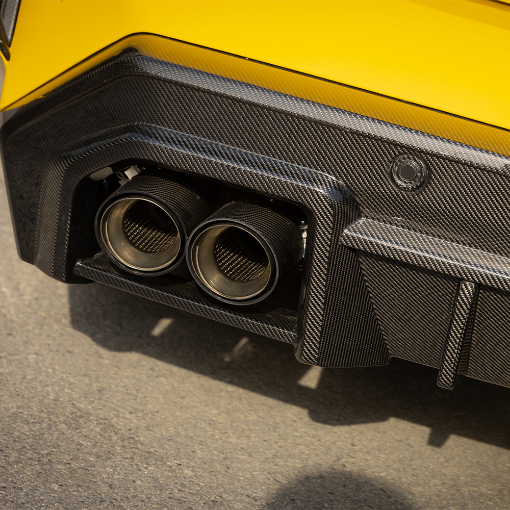 Upgrade Your BMW M5C M5 G90 2024-ON with Aftermarket Parts - A Style Rear Diffuser Carbon Fiber from SOOQOO USA