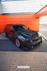 BMW M5C M5 G90 G99 2024-ON & 5 Series 550e 540i xDrive 535d 535 530i G60 G61 2024-ON with Aftermarket Parts - Hood Bonnet & Naca Ducts & Vent Garnishes Dry Pre-preg Carbon Fiber from SOOQOO USA