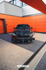 BMW M5C M5 G90 G99 2024-ON & 5 Series 550e 540i xDrive 535d 535 530i G60 G61 2024-ON with Aftermarket Parts - Hood Bonnet & Naca Ducts & Vent Garnishes Dry Pre-preg Carbon Fiber from SOOQOO USA
