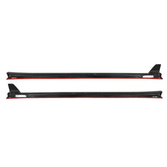 BMW X3 G01 & X4 G02 s/x Drive 30i M40i (Fits Both Pre-LCI & LCI) & X3M F97 & X4M F98 (Fits Both Pre-LCI & LCI) with Aftermarket Parts - Side Skirts Carbon Fiber from SOOQOO USA