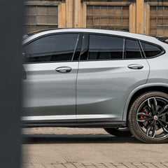 BMW X3 G01 & X4 G02 s/x Drive 30i M40i (Fits Both Pre-LCI & LCI) & X3M F97 & X4M F98 (Fits Both Pre-LCI & LCI) with Aftermarket Parts - Side Skirts Carbon Fiber from SOOQOO USA