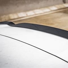 BMW X3 M340i s/x Drive 340i G01 LCI 2022 2023 2024 & IX3 BEV G08 LCI 2022 2023 2024 with Aftermarket Parts - Rear Roof Spoiler?Carbon Fiber from SOOQOO USA