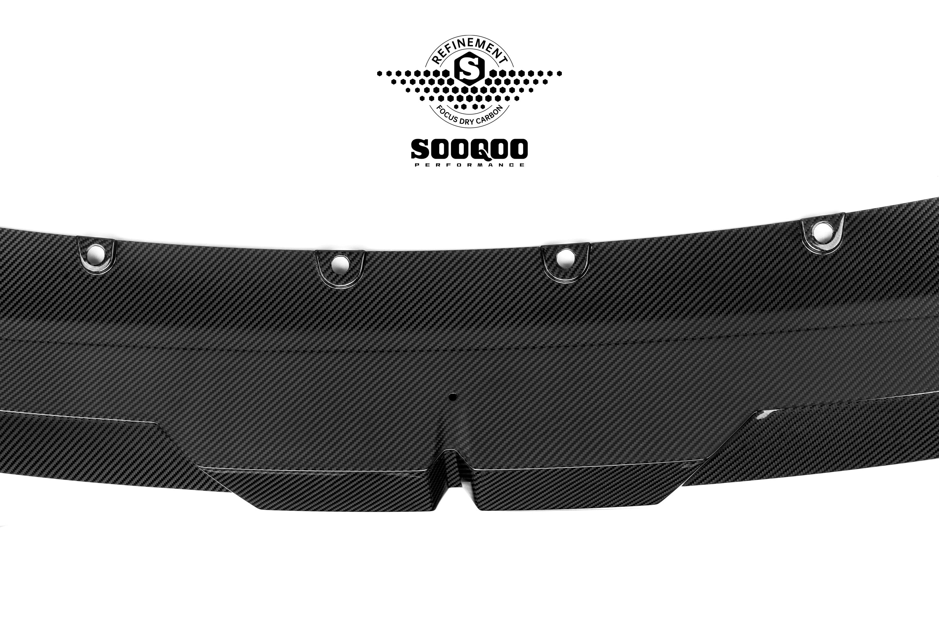 BMW X3 M50i/30i xDrive G45 2025-ON with Aftermarket Parts - Front Lip Dry Pre-preg Carbon Fiber from SOOQOO USA