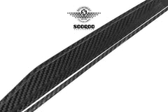 BMW X3 M50i/30i xDrive G45 2025-ON with Aftermarket Parts - Rear Lip Spoiler Dry Pre-preg Carbon Fiber from SOOQOO USA