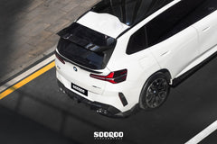 BMW X3 M50i/30i xDrive G45 2025-ON with Aftermarket Parts - Rear Window Side Trim Dry Pre-preg Carbon Fiber from SOOQOO USA