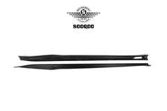 BMW X3M X3MC F97 LCI 2022-ON & IX3 BEV G08 LCI 2022-ON with Aftermarket Parts - Side Skirts Pre-preg Carbon Fiber from SOOQOO USA