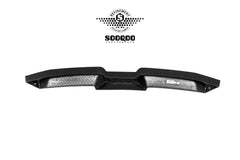 BMW X6 M60I xDrive40i (with M-Package) G06 Pre-LCI 2020 2021 2022 2023 with Aftermarket Parts - Front Lip Dry Pre-preg Carbon Fiber from SOOQOO USA
