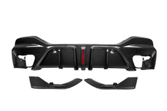 BMW X6 M60I xDrive40i G06 (Fits Pre-LCI & LCI) 2020-ON with Aftermarket Parts - With Light Rear Diffuser Pre-preg Carbon Fiber?from SOOQOO USA