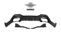 BMW X6 M60I xDrive40i G06 (Fits Pre-LCI & LCI) 2020-ON with Aftermarket Parts - With Light Rear Diffuser Pre-preg Carbon Fiber?from SOOQOO USA