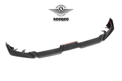 BMW X6 M60i s/x Drive40i/e G06 LCI 2024-ON with Aftermarket Parts - Front Lip Pre-preg Carbon Fiber from SOOQOO USA