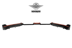 BMW X6 M60i s/x Drive40i/e G06 LCI 2024-ON with Aftermarket Parts - Front Lip Pre-preg Carbon Fiber from SOOQOO USA