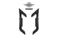 BMW X6M X6MC F96 LCI 2024-ON with Aftermarket Parts - Fender Vents Trims Replacements Dry Pre-preg Carbon Fiber from SOOQOO USA
