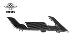 BMW X6M X6MC F96 LCI 2024-ON with Aftermarket Parts - Fender Vents Trims Replacements Dry Pre-preg Carbon Fiber from SOOQOO USA