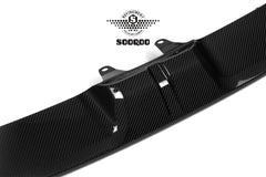 BMW X6M X6MC F96 LCI 2024-ON with Aftermarket Parts - Front Lip Dry Pre-preg Carbon Fiber from SOOQOO USA