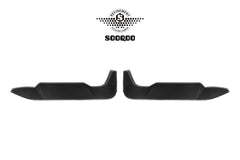 BMW X6M X6MC F96 (Fits Both Pre-LCI & LCI) 2020-ON with Aftermarket Parts - Rear Bumper Frame Canards Dry Pre-preg Carbon Fiber from SOOQOO USA
