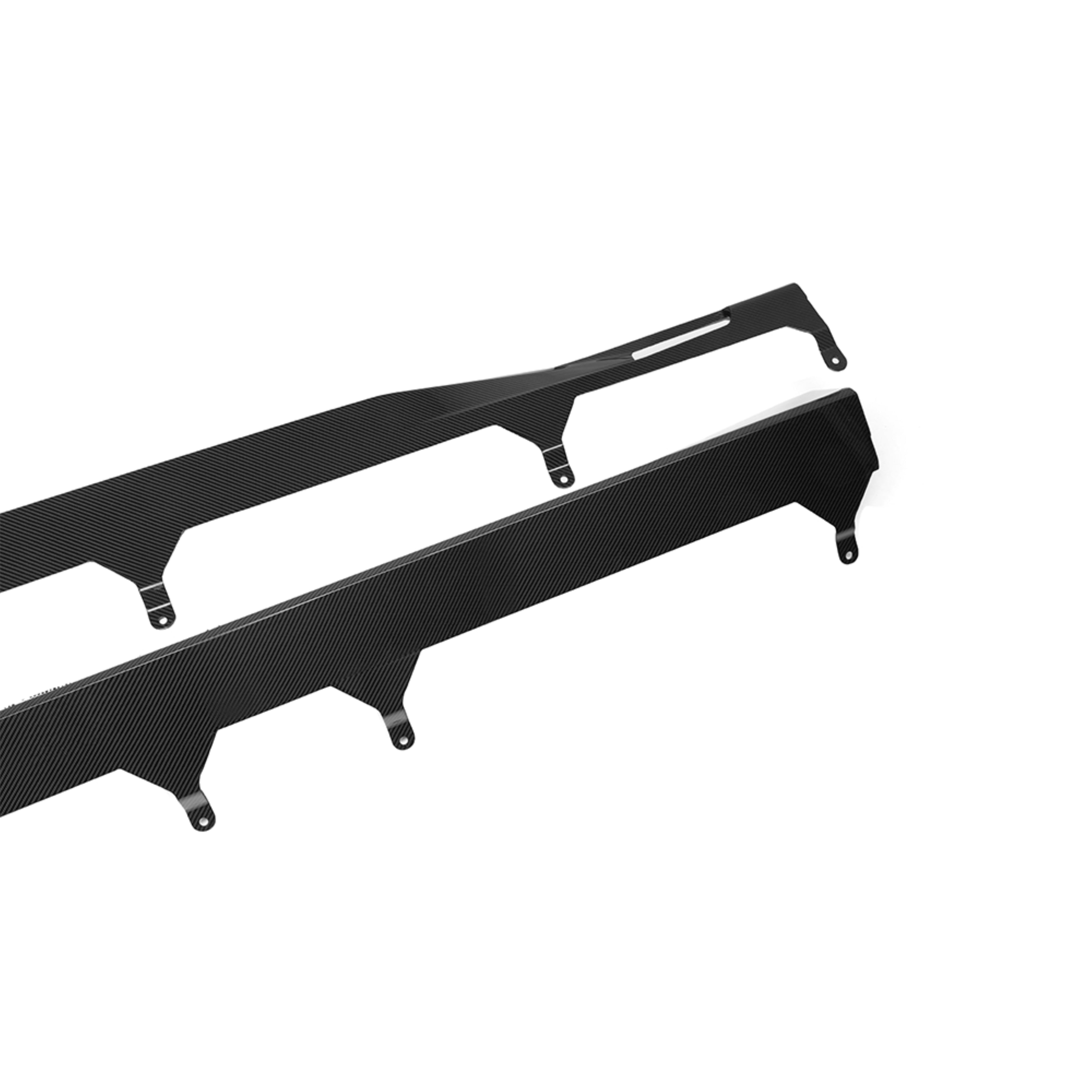 BMW X7 xDrive40i M60i ALPINA XB7 LCI G07 2023-ON with Aftermarket Parts - Side Skirts Dry Pre-preg Carbon Fiber from SOOQOO USA
