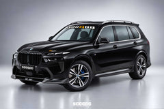 BMW X7 xDrive40i M60i ALPINA XB7 LCI G07 2023-ON with Aftermarket Parts - Side Skirts Dry Pre-preg Carbon Fiber from SOOQOO USA