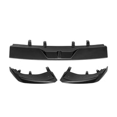 BMW X7 xDrive40i (With M-Package Bumper) M60i LCI G07 2023-ON with Aftermarket Parts - Front Lip Dry Pre-preg Carbon Fiber from SOOQOO USA