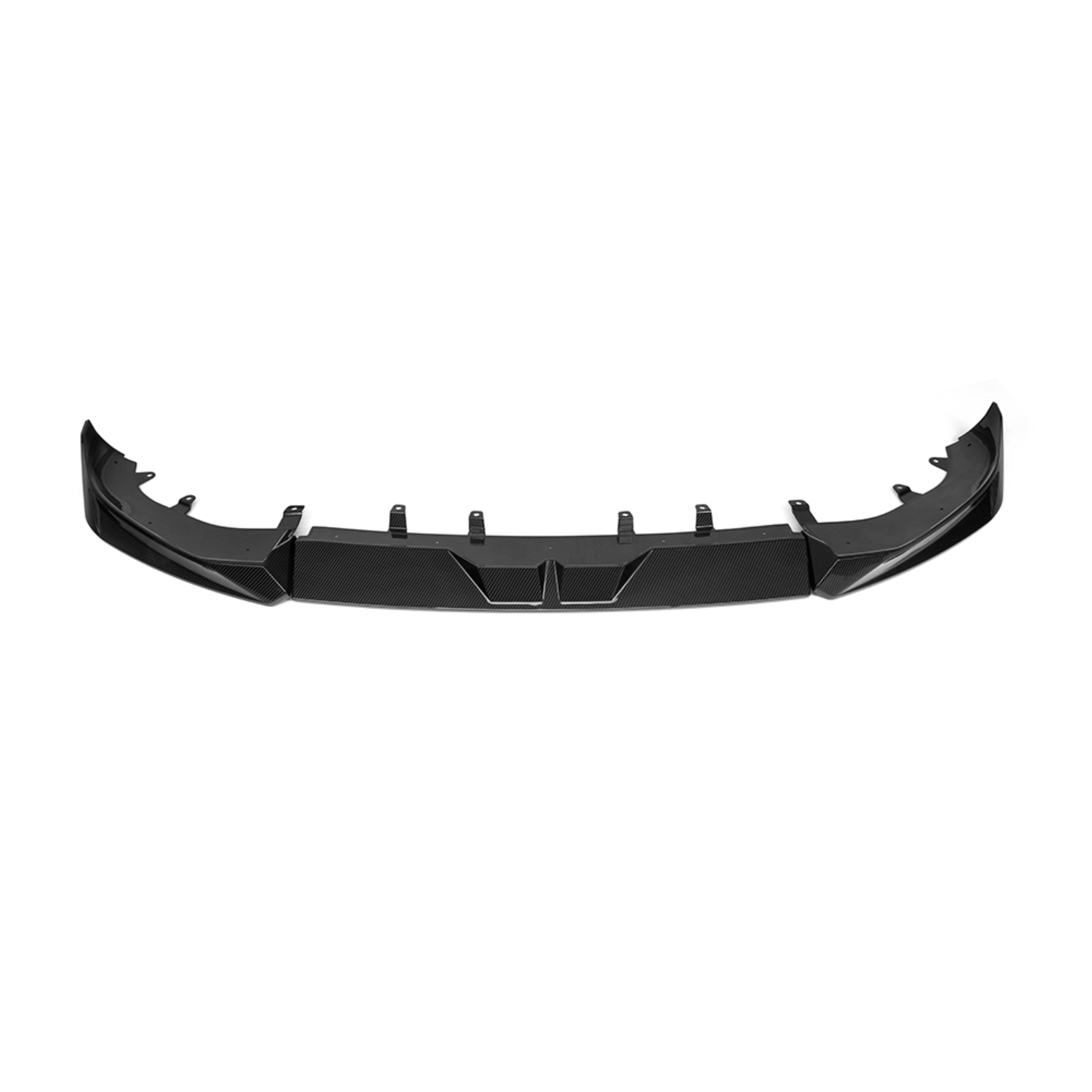 BMW X7 xDrive40i (With M-Package Bumper) M60i LCI G07 2023-ON with Aftermarket Parts - Front Lip Dry Pre-preg Carbon Fiber from SOOQOO USA