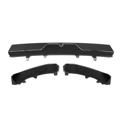 BMW X7 xDrive40i (With M-Package Bumper) M60i LCI G07 2023-ON with Aftermarket Parts - Front Lip Dry Pre-preg Carbon Fiber from SOOQOO USA