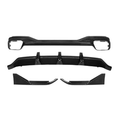 BMW X7 xDrive40i (With M-Package Bumper) xDrive50i M50i M60i G07 2019-ON with Aftermarket Parts - Rear Diffuser Dry Pre-preg Carbon Fiber from SOOQOO USA