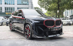 BMW XM G09 2023-ON with Aftermarket Parts - Side Skirts Dry Pre-preg Carbon Fiber from SOOQOO USA