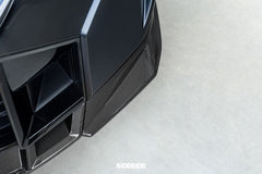 BMW XM G09 2023-ON with Aftermarket Parts - Front Lip Dry Pre-preg Carbon Fiber from SOOQOO USA