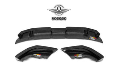 BMW XM G09 2023-ON with Aftermarket Parts - Front Lip Dry Pre-preg Carbon Fiber from SOOQOO USA