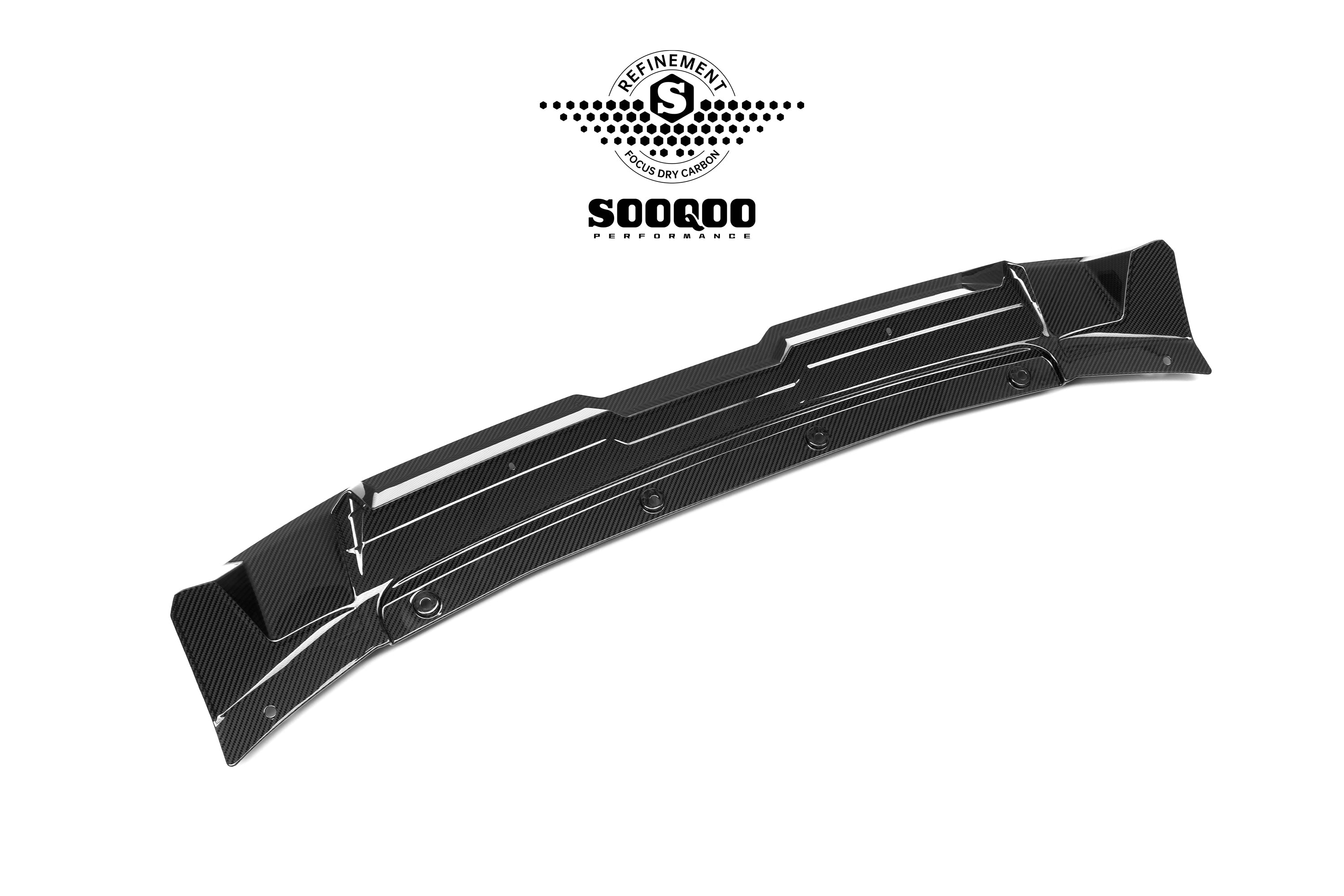 BMW XM G09 2023-ON with Aftermarket Parts - Front Lip Dry Pre-preg Carbon Fiber from SOOQOO USA