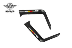 BMW XM G09 2023-ON with Aftermarket Parts - Rear Canards Dry Pre-preg Carbon Fiber from SOOQOO USA