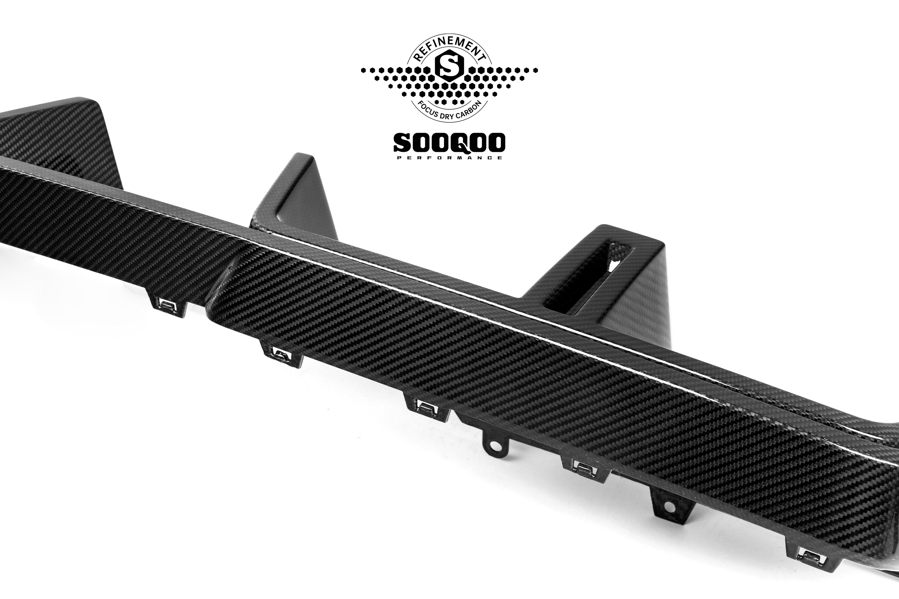 BMW XM G09 2023-ON with Aftermarket Parts - Rear Diffuser Dry Pre-preg Carbon Fiber from SOOQOO USA