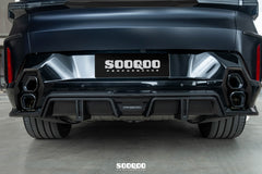 BMW XM G09 2023-ON with Aftermarket Parts - Rear Diffuser Dry Pre-preg Carbon Fiber from SOOQOO USA