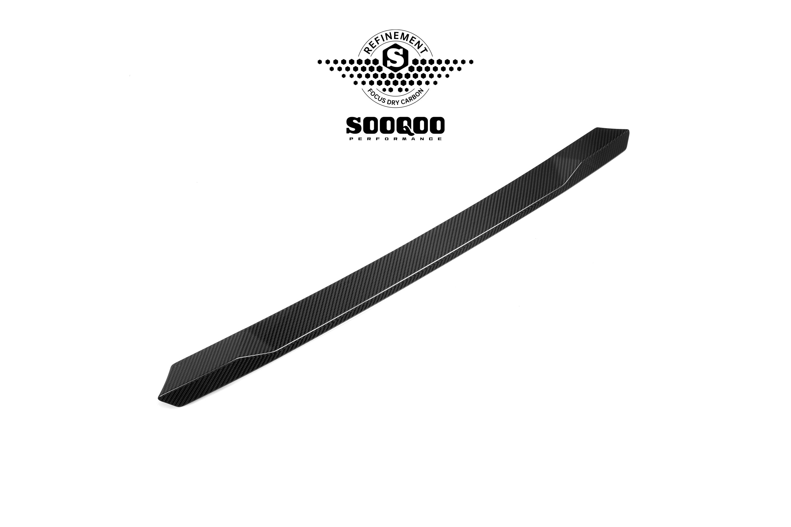 BMW XM G09 2023-ON with Aftermarket Parts - Rear Lip Spoiler Dry Pre-preg Carbon Fiber from SOOQOO USA
