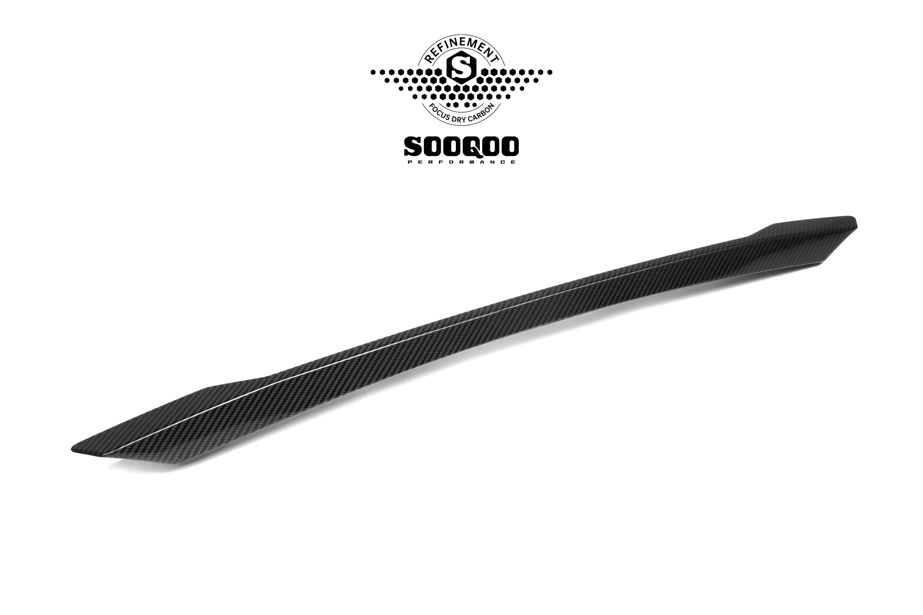 BMW XM G09 2023-ON with Aftermarket Parts - Rear Lip Spoiler Dry Pre-preg Carbon Fiber from SOOQOO USA