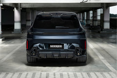 BMW XM G09 2023-ON with Aftermarket Parts - Rear Roof Spoiler Dry Pre-preg Carbon Fiber from SOOQOO USA