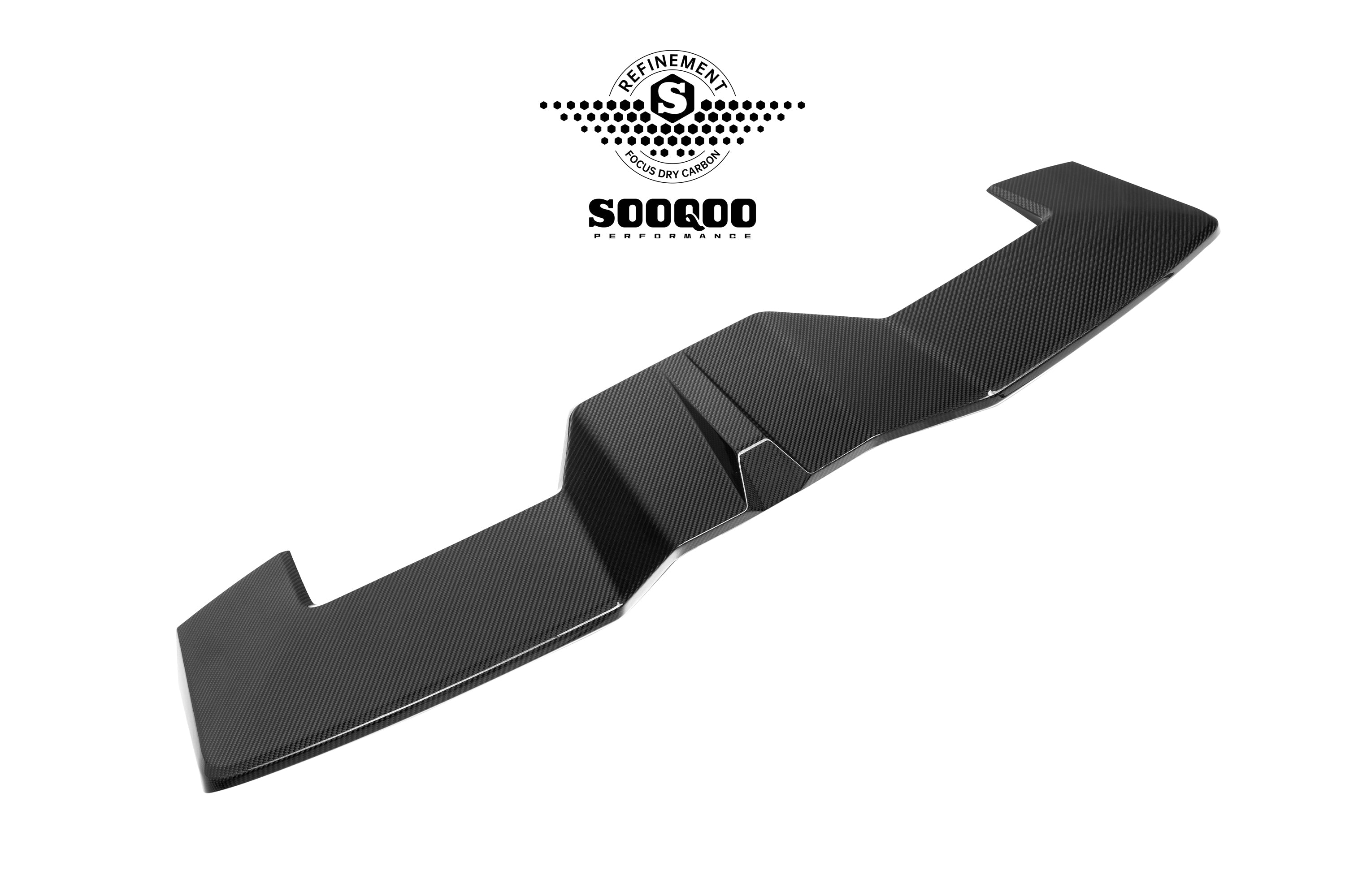 BMW XM G09 2023-ON with Aftermarket Parts - Rear Roof Spoiler Dry Pre-preg Carbon Fiber from SOOQOO USA