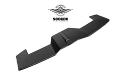 BMW XM G09 2023-ON with Aftermarket Parts - Rear Roof Spoiler Dry Pre-preg Carbon Fiber from SOOQOO USA