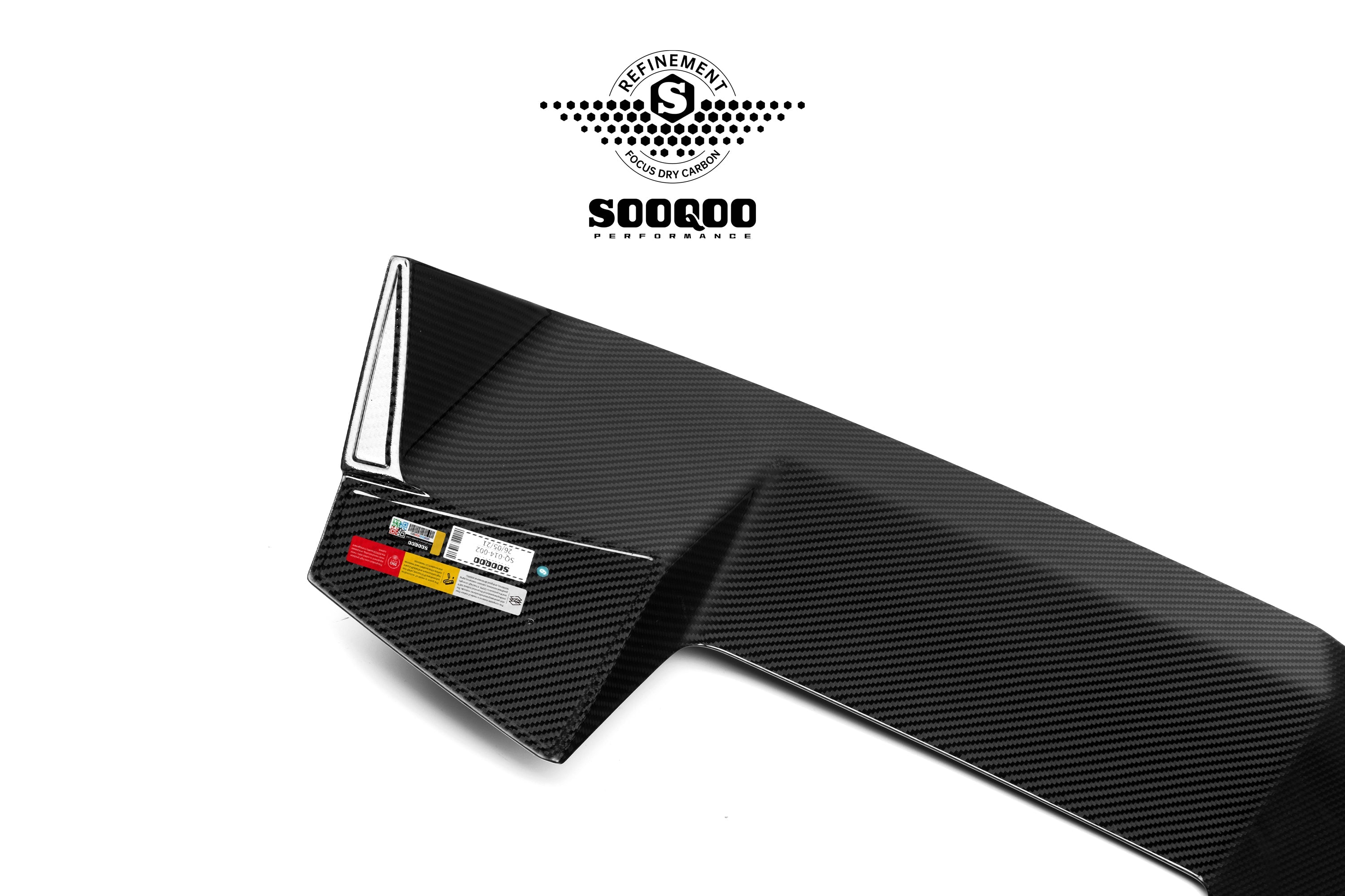 BMW XM G09 2023-ON with Aftermarket Parts - Rear Roof Spoiler Dry Pre-preg Carbon Fiber from SOOQOO USA
